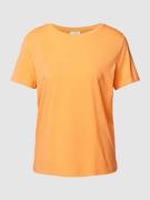 comma Casual Identity T-Shirt mit Rundhalsausschnitt in Orange, Größe ...