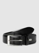 Lloyd Men's Belts Ledergürtel mit Dornschließe in Black, Größe 100