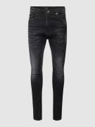 ELIAS RUMELIS Tapered Fit Jeans im Destroyed-Look Modell 'Wenko' in An...