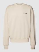 Pegador Oversized Sweatshirt mit Label-Schriftzug in Offwhite, Größe X...