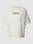 Pegador Oversized T-Shirt mit Rundhalsausschnitt Modell 'HABO' in Offw...
