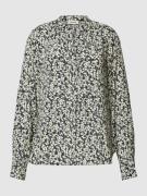 Zadig & Voltaire Blusenshirt aus Viskose mit floralem Muster in Ecru, ...