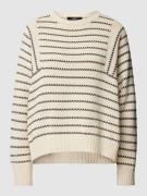 Weekend Max Mara Strickpullover Modell 'NATURA' in black in Offwhite, ...