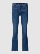 Liu Jo White Bootcut Jeans im 5-Pocket-Design Modell 'FLY' in Blau, Gr...