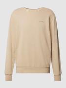 Mazine Sweatshirt mit Label-Stitching Modell 'Burwood' in Beige, Größe...