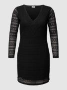 Evoked Vila PLUS SIZE Kleid mit Details aus Spitze Modell 'CHIKKA' in ...