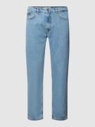 Colours & Sons Straight Fit Jeans im 5-Pocket-Design in Dunkelblau, Gr...