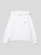 Polo Ralph Lauren Teens Hoodie mit Logo-Stitching in Weiss, Größe 152