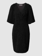 Christian Berg Woman Selection Minikleid mit V-Ausschnitt in Black, Gr...