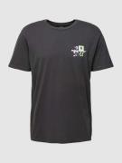 Billabong T-Shirt mit Label-Motiv-Print Modell 'REFLECTIONS' in Black,...