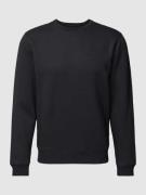 Blend Sweatshirt mit Label-Print in Black, Größe S