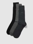 BOSS Socken mit Label-Detail im 3er-Pack in Black, Größe 39/42