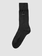 BOSS Socken mit Label-Print in Anthrazit, Größe 39/40
