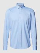BOSS Regular Fit Business-Hemd aus Baumwoll-Mix in Bleu, Größe 39