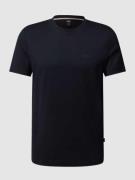 BOSS T-Shirt aus Baumwolle Modell 'Thompson' in Dunkelblau, Größe S