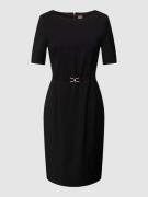 BOSS Knielanges Kleid mit Reißverschluss Modell 'Daleah' in Black, Grö...