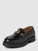 BOSS Penny Loafer aus Leder mit Schaftbrücke Modell 'Helen' in Black, ...