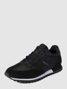 BOSS Sneaker mit Kontraststreifen in Black, Größe 41