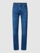 BOSS Jeans mit Label-Patch Modell 'Delaware' in Blau, Größe 34/32