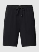 BOSS Sweatpants mit Label-Stitching Modell 'Mix&Match' in Black, Größe...