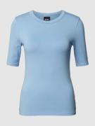 BOSS T-Shirt im unifarbenen Design Modell 'EFITA' in Hellblau, Größe X...