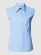 BOSS Bluse mit Umlegekragen Modell 'Banoh' in Hellblau, Größe 32