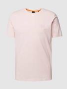 BOSS Orange T-Shirt mit Label-Detail Modell 'Tales' in Altrosa, Größe ...