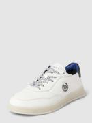 bugatti Sneaker mit Label-Details Modell 'Fiero' in Weiss, Größe 40
