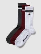 CHAMPION Socken mit Label-Detail im 3er-Pack Modell 'Crew Socks' in Bo...