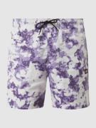 Dickies Shorts im Batik-Look in Purple, Größe S