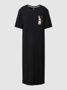 DKNY Nachthemd mit Eingrifftaschen in Black, Größe XS