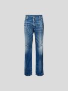 Dsquared2 Straight Fit Jeans im Used-Look in Blau, Größe 48