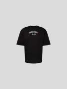 Dsquared2 Loose Fit T-Shirt mit Label-Print in Black, Größe M