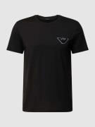 Emporio Armani T-Shirt mit Logo-Detail in Black, Größe XL