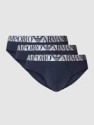 Emporio Armani Pants mit elastischem Logo-Bund im 3er-Pack in Marine, ...