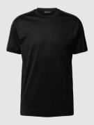 Emporio Armani T-Shirt im unifarbenen Design in Black, Größe M