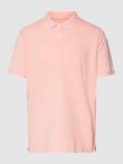 Esprit Poloshirt in unifarbenem Design Modell 'PIPO' in Pink, Größe S