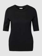 Esprit T-Shirt mit Rundhalsausschnitt in Black, Größe S