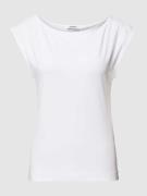 Esprit T-Shirt mit Kappärmeln in Offwhite, Größe XXL