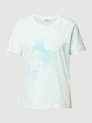 Esprit T-Shirt mit Ziersteinbesatz in Rauchblau, Größe XS