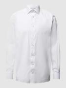 Eton Regular Fit Business-Hemd aus Popeline in Weiss, Größe 39