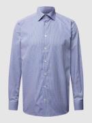 Eton Regular Fit Business-Hemd aus Popeline in Bleu, Größe 39