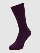 Falke Socken aus Schurwollmischung Modell 'Airport Sock' in Dunkelrot,...