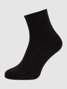 Falke Socken mit Kaschmir-Anteil Modell 'Bedsock' in Black, Größe 35-3...