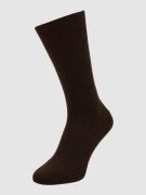 Falke Socken mit Kaschmir-Anteil Modell 'Lhasa' in Dunkelbraun, Größe ...