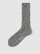 Falke Socken in melierter Optik Modell 'Pile' in Anthrazit Melange, Gr...