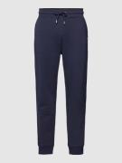 Gant Sweatpants mit Label-Stitching Modell 'SHIELD' in Marine, Größe L