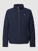 Gant Jacke mit Label-Details Modell 'QUILTED' in Marine, Größe L