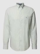 Gant Regular Fit Freizeithemd mit Streifenmuster in Schilf, Größe M