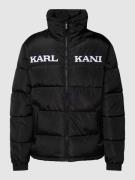 KARL KANI Steppjacke mit Label-Stitching in Black, Größe XL